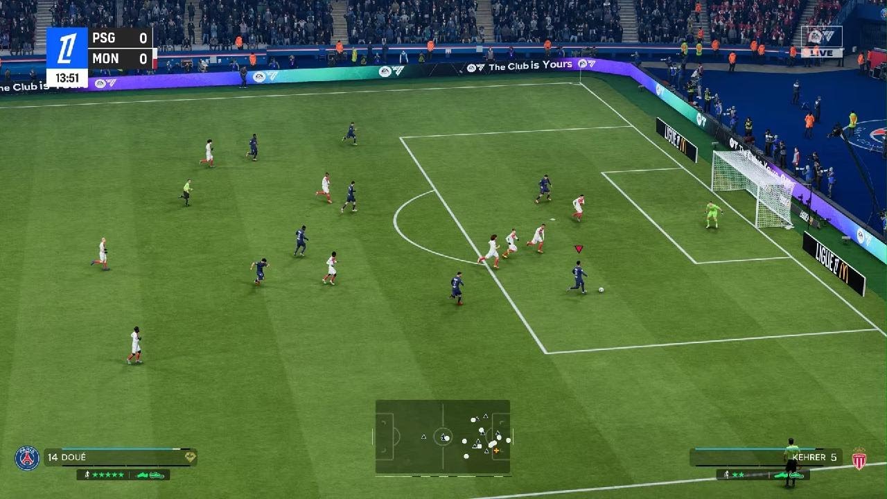 Pronóstico Ligue 1 McDonald's 06/03/2026 PSG VS AS Mónaco EA SPORTS FC 26
