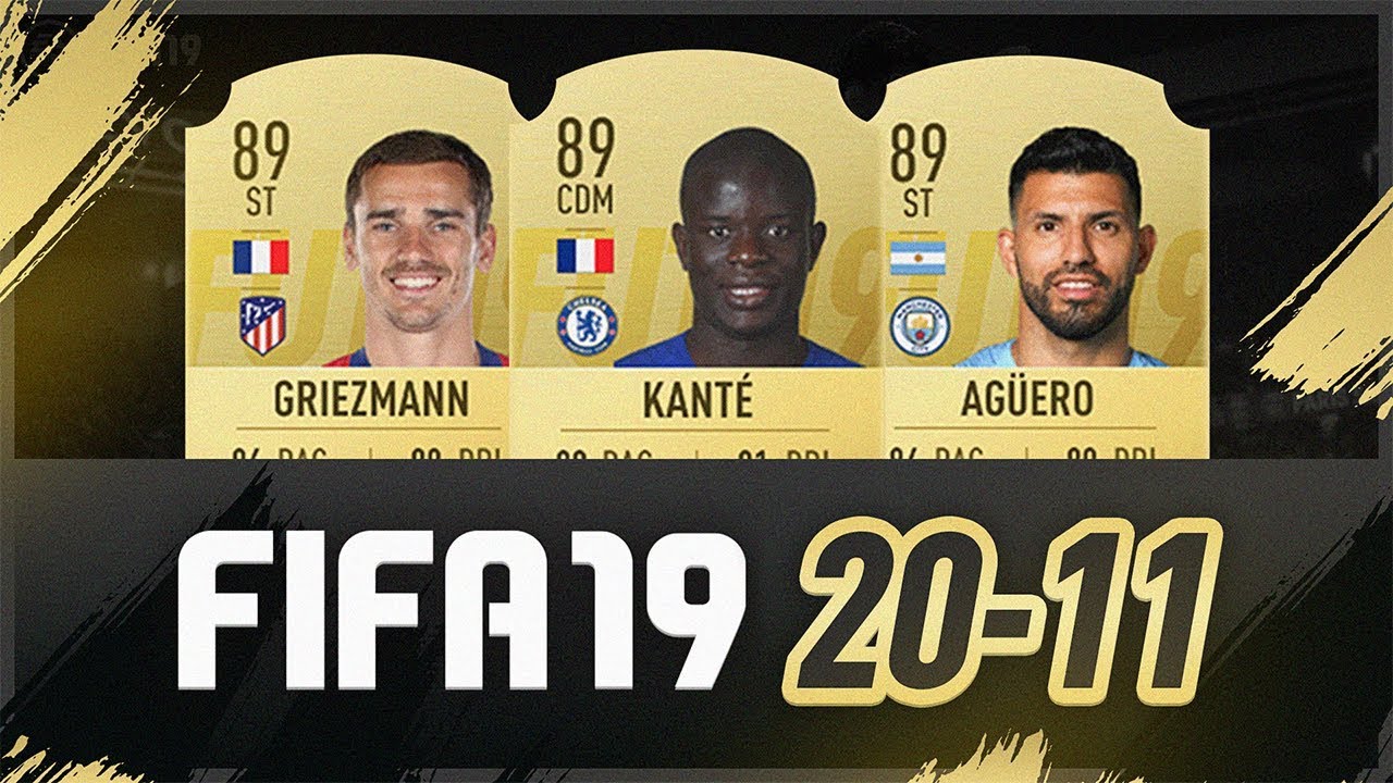 FIFA 19 ULTIMATE TEAM RATINGS! - 20-11 #FIFA19Ratings