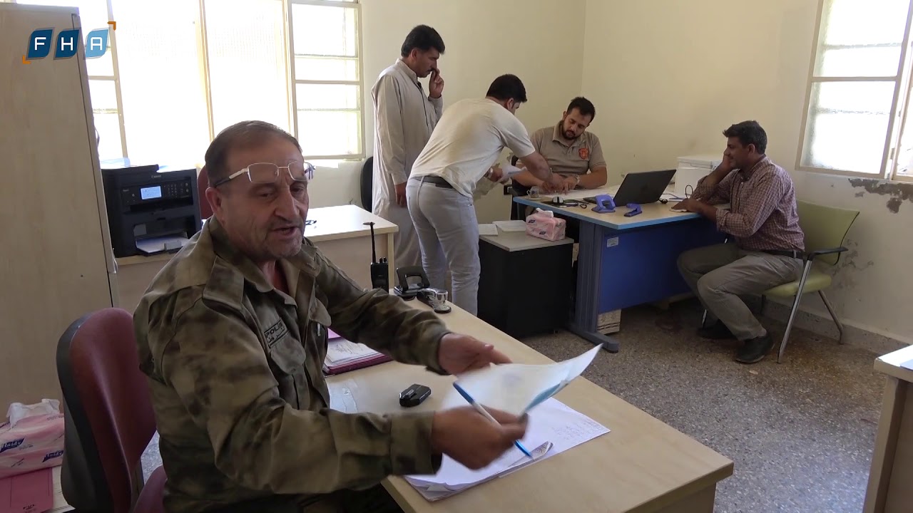 المجلس المحلي في مدينة مارع  يفتتح دائرة النقل و المواصلات.