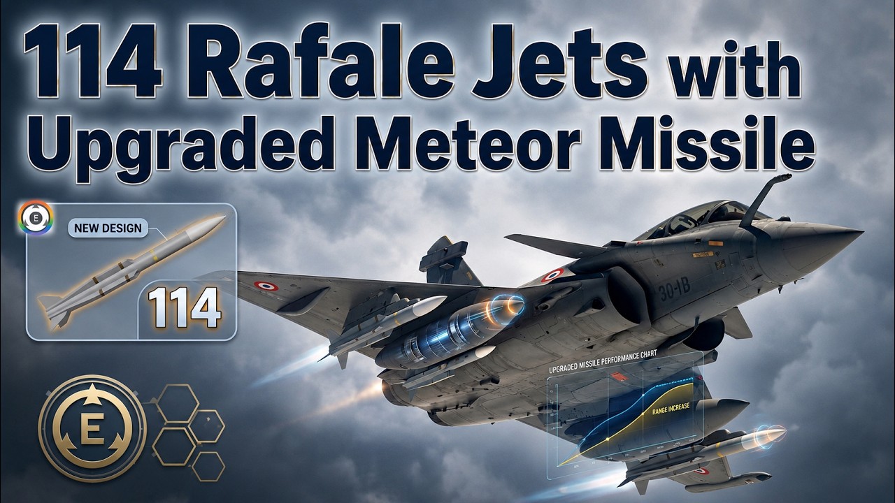 114 Rafale Jets with Upgraded Meteor Missiles