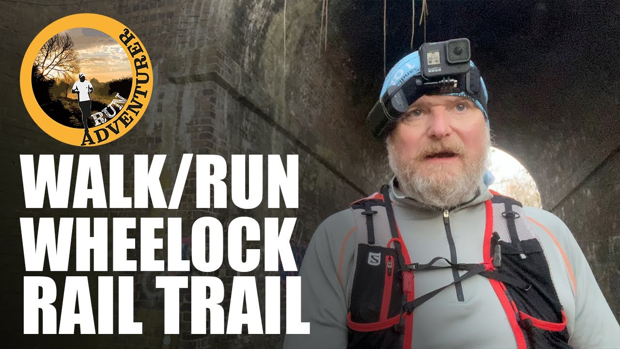 Run/Walk Wheelock Rail Trail - 5 mile circular route Sandbach, Wheelock, Rail Trail to Ettiley Heath
