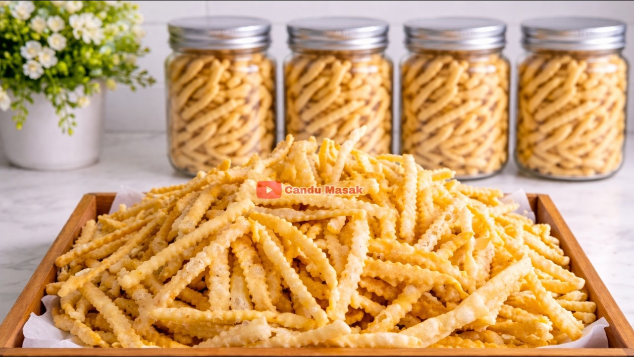 STIK TAPIOKA RENYAH TAHAN LAMA‼️ISIAN TOPLES LEBARAN 2026, SIMPLE EKONOMIS TANPA CETAKKAN