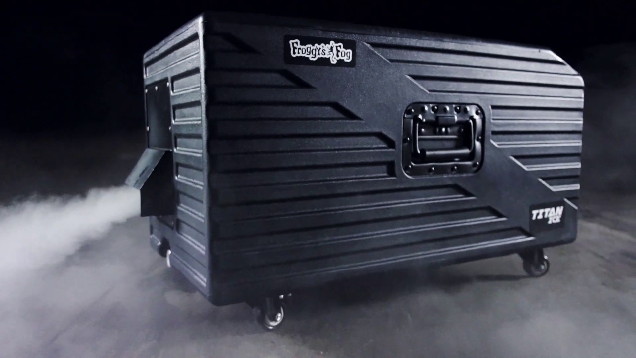 Titan Ice | Low Lying Fog Machine | Integrated Fog Chiller | Froggy's Fog