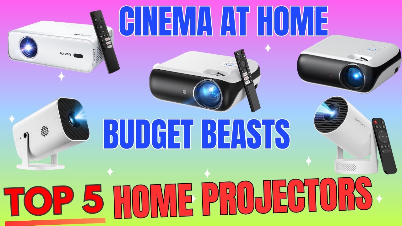 Top 5 Best Projectors for Home 2026! (Fake Window Projector, 4K & Budget Picks)