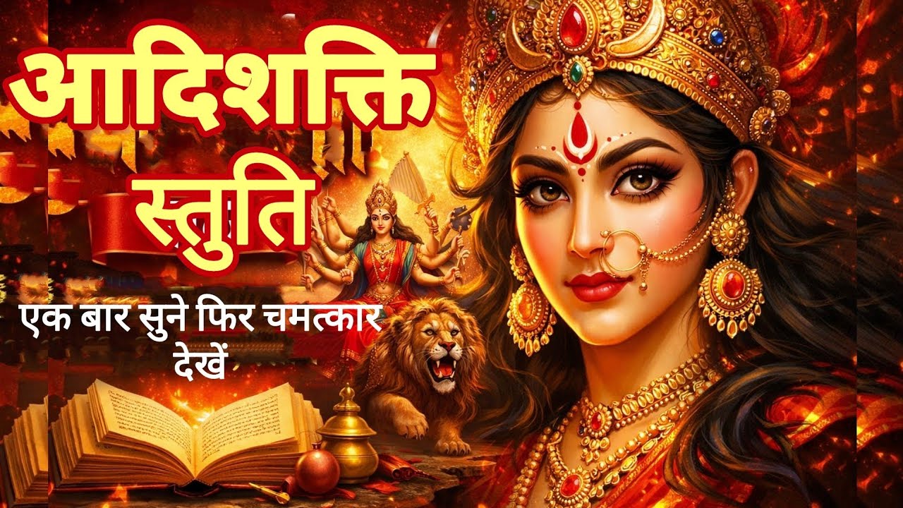 Maa Adishakti Stuti || मां आदिशक्ति स्तुति, मां की कृपा प्राप्ति हेतु ज़रूर सुने ||