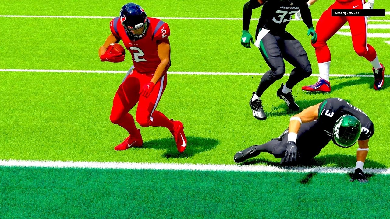 VICIOUS Stiff Arm BURIES DEFENDER ALIVE! Madden 22 Online Franchise Gameplay