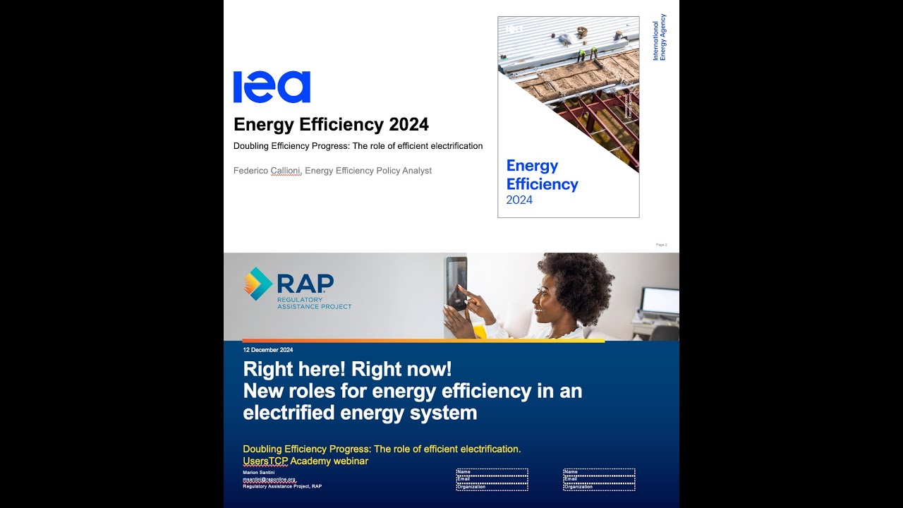Doubling Efficiency Progress: The role of efficient electrification