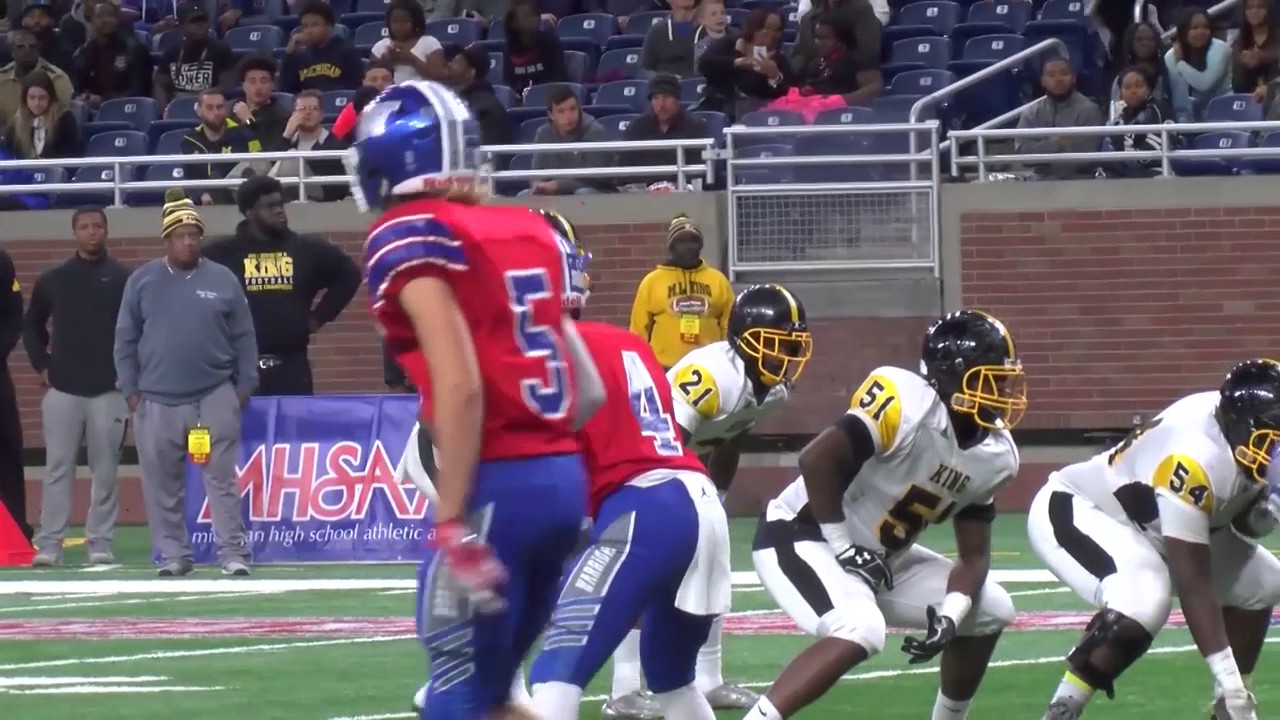 Detroit King vs. Walled Lake Western - 2016 Division 2 Football State Final Highlights