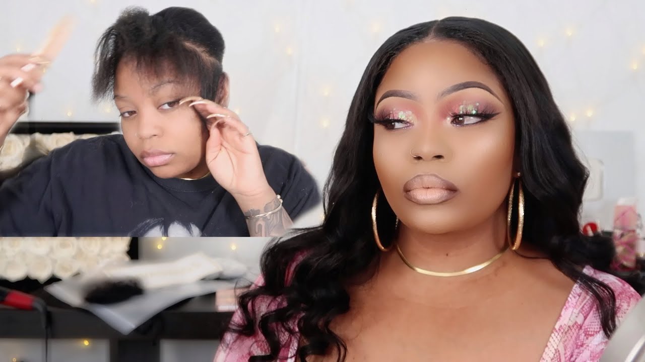 NO HAIR OUT OR BLENDING U-PART WIG!!! DIVAS WIGS!!!!!