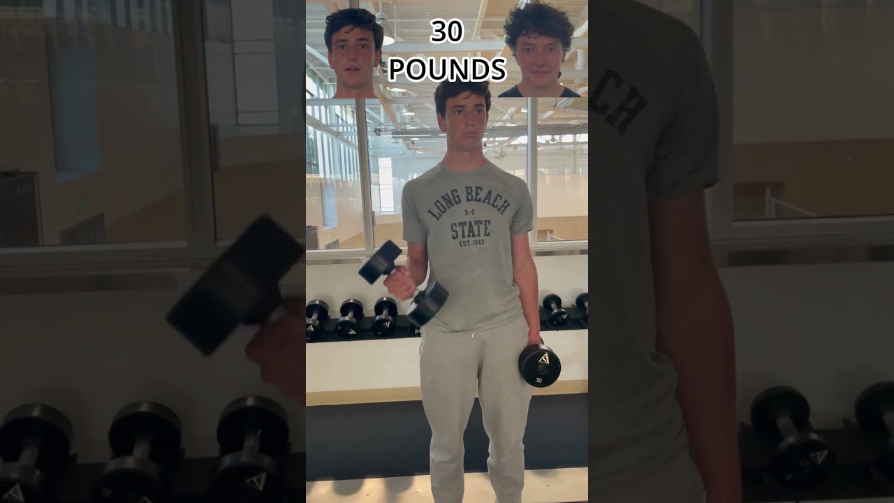 1v1 BICEP CURL CHALLENGE 