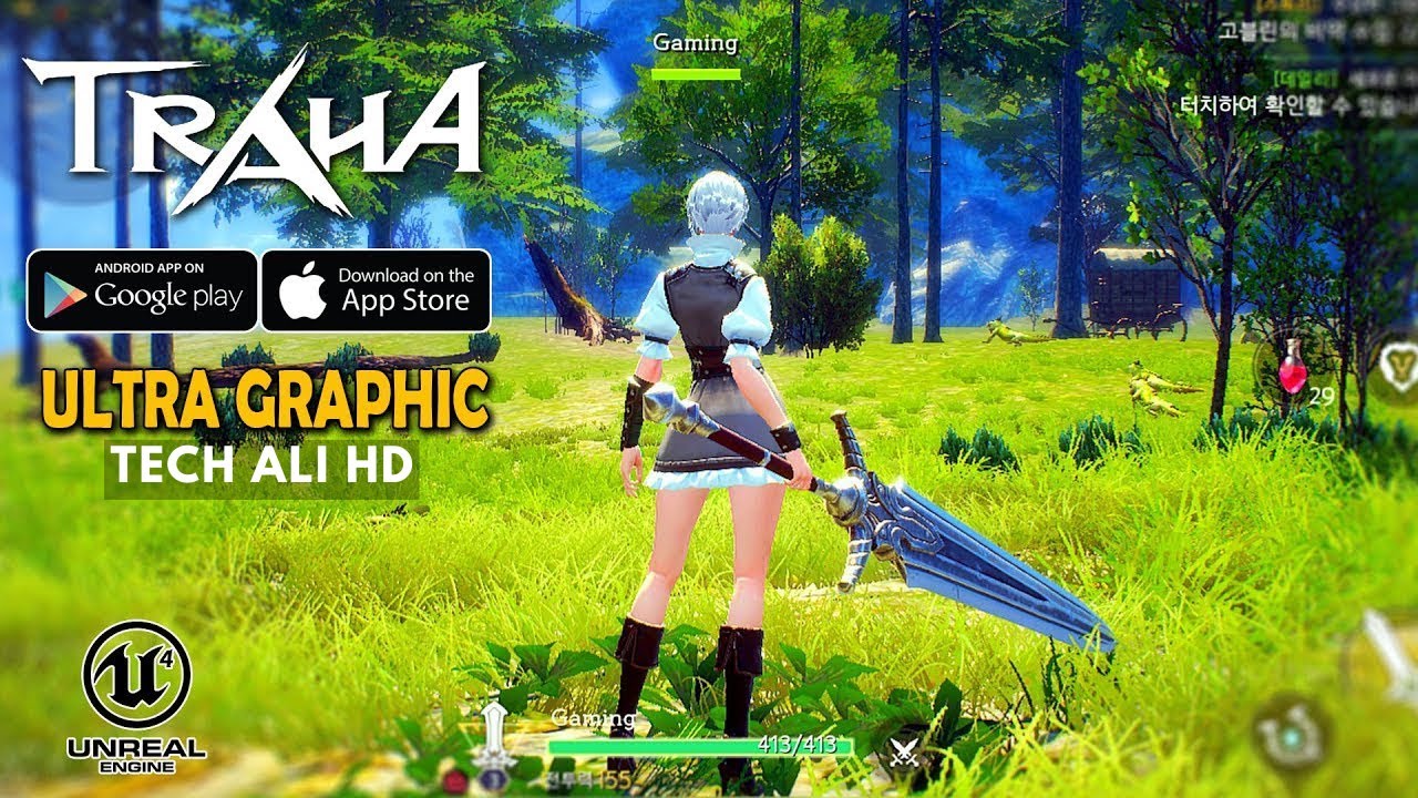 TRAHA Global - CBT MMORPG | Mobile Game (ANDROID/IOS) - GAMEPLAY [DOWNLOAD]
