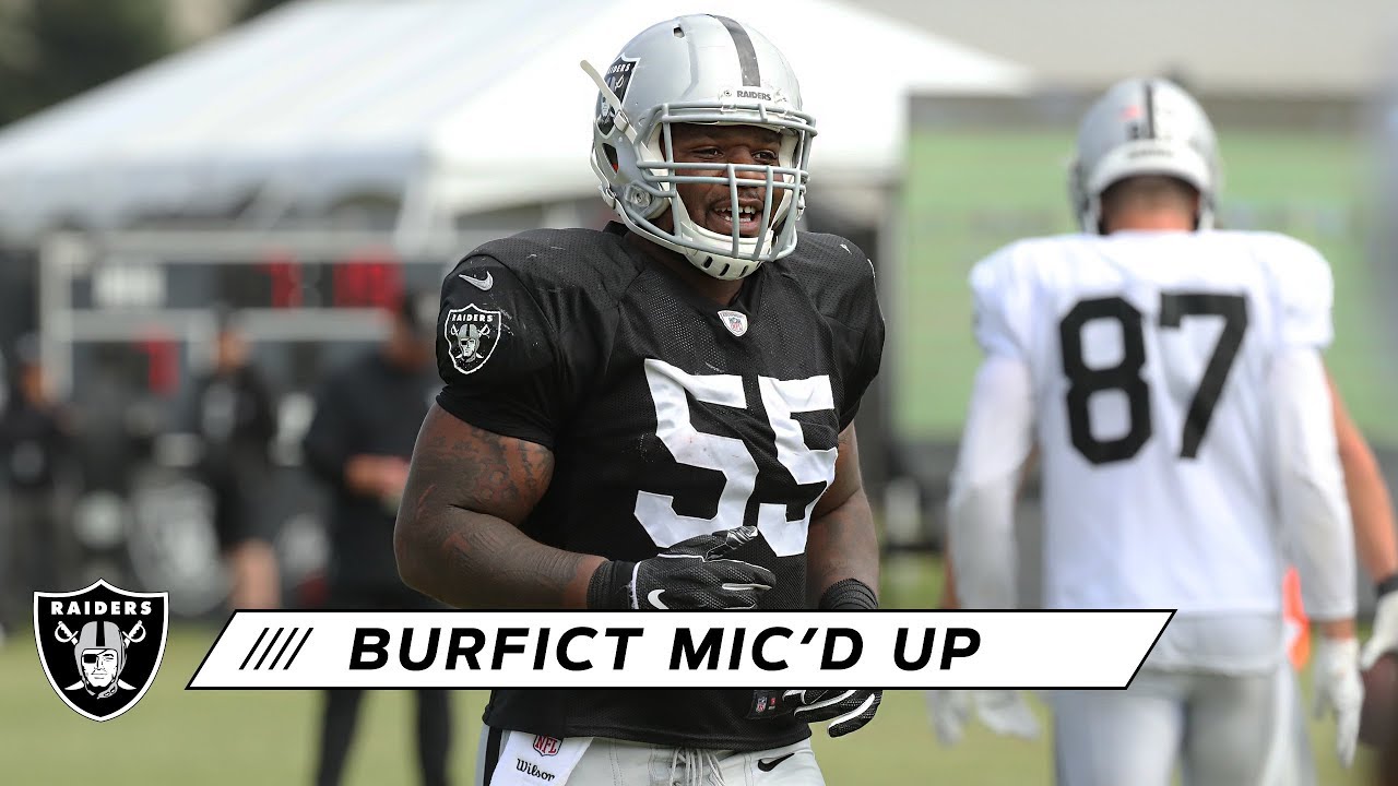 Vontaze Burfict Mic'd Up at 2019 Training Camp | Raiders