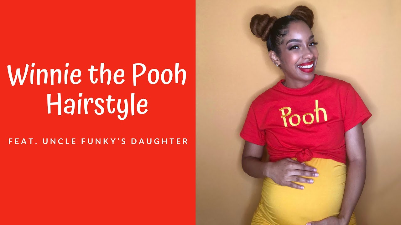 Winnie the Pooh Hairstyle for Halloween