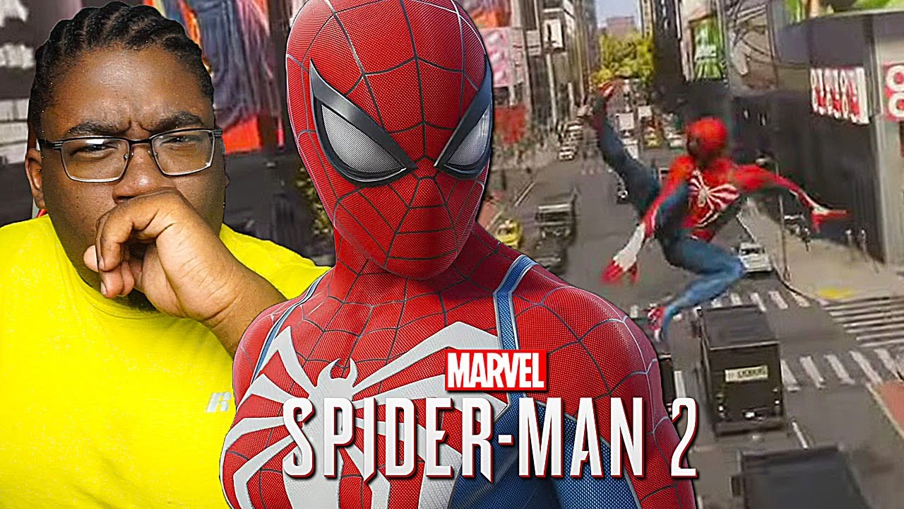 MARVEL'S SPIDER-MAN 2 NEW OPEN WORLD GAMEPLAY REACTION!