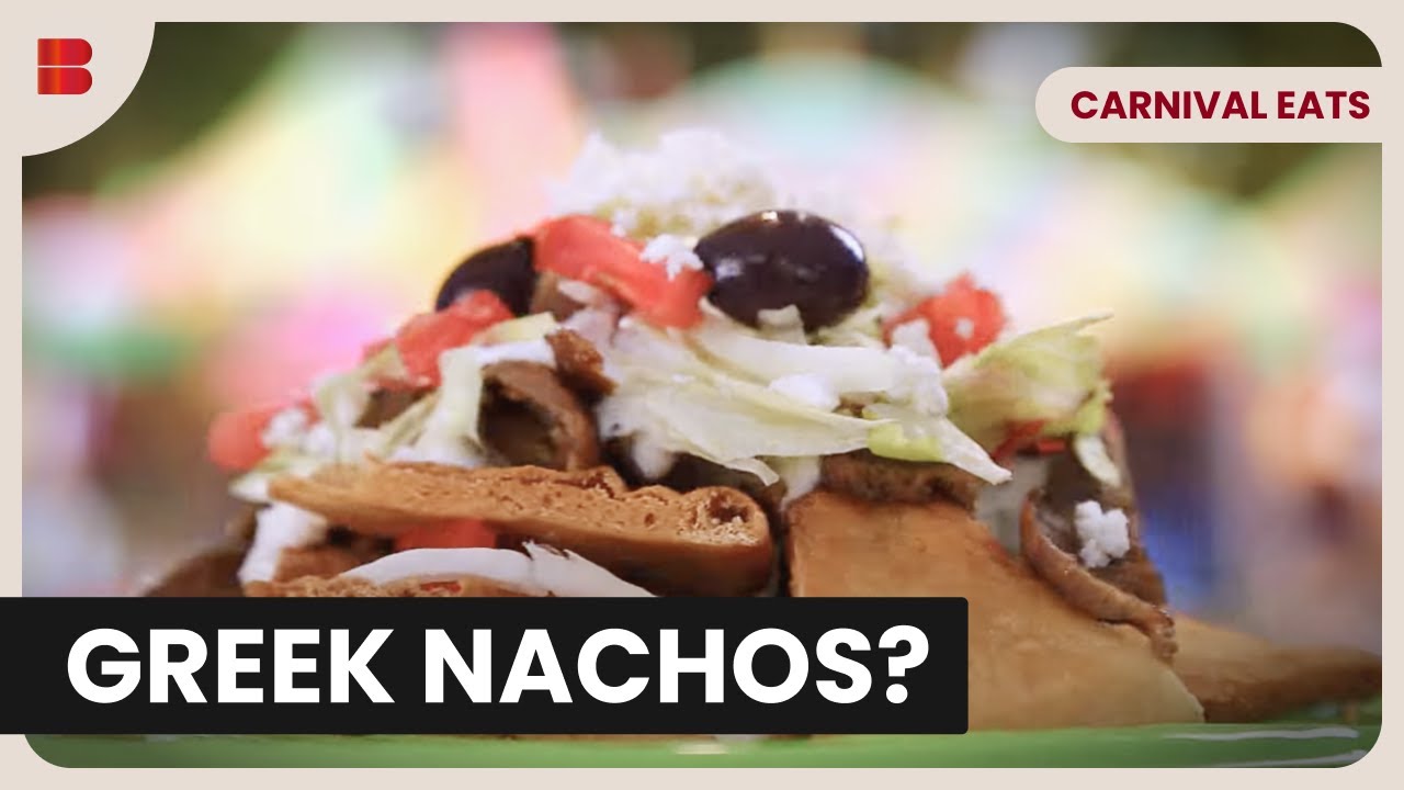 Greek Nachos You’ve Never Seen Before | Carnival Eats | Reality TV