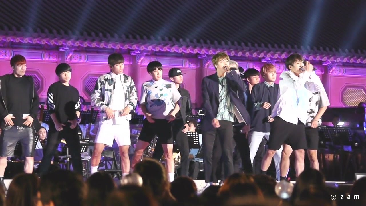 150529 방탄소년단 - 흥탄소년단 (열린음악회 경복궁 흥례문광장) 직캠 fancam by zam