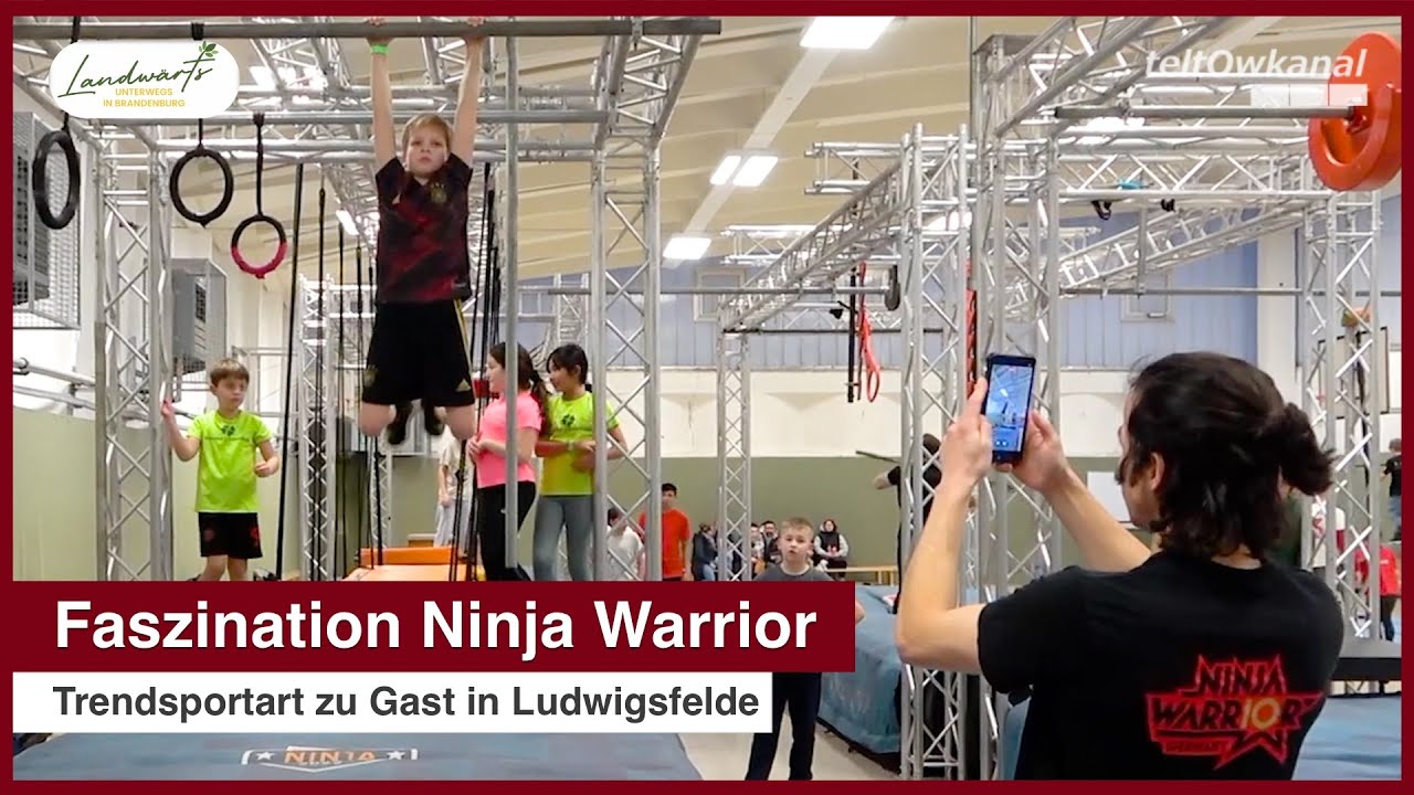 Faszination Ninja Warrior | Trend-Sportart zu Gast in Ludwigsfelde