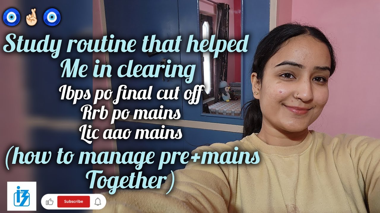 Daily study routine that helped me in clearing IBPS PO exam,RRB PO Mains, LIC AAO Mains🧿🤞🏻📚#ibpspo 