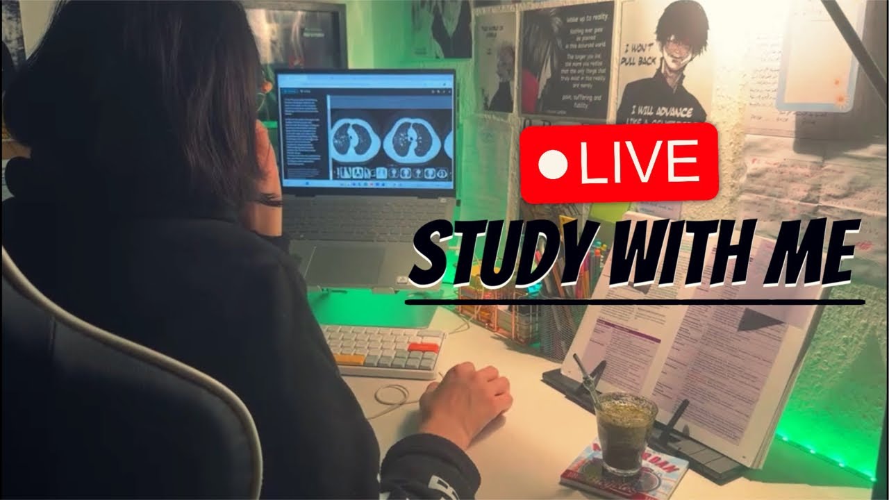 Live Study With Me Session | Midnight Study Session