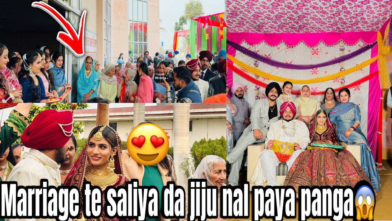 Marriage te Saliya da Jiju nal paya Panga😳