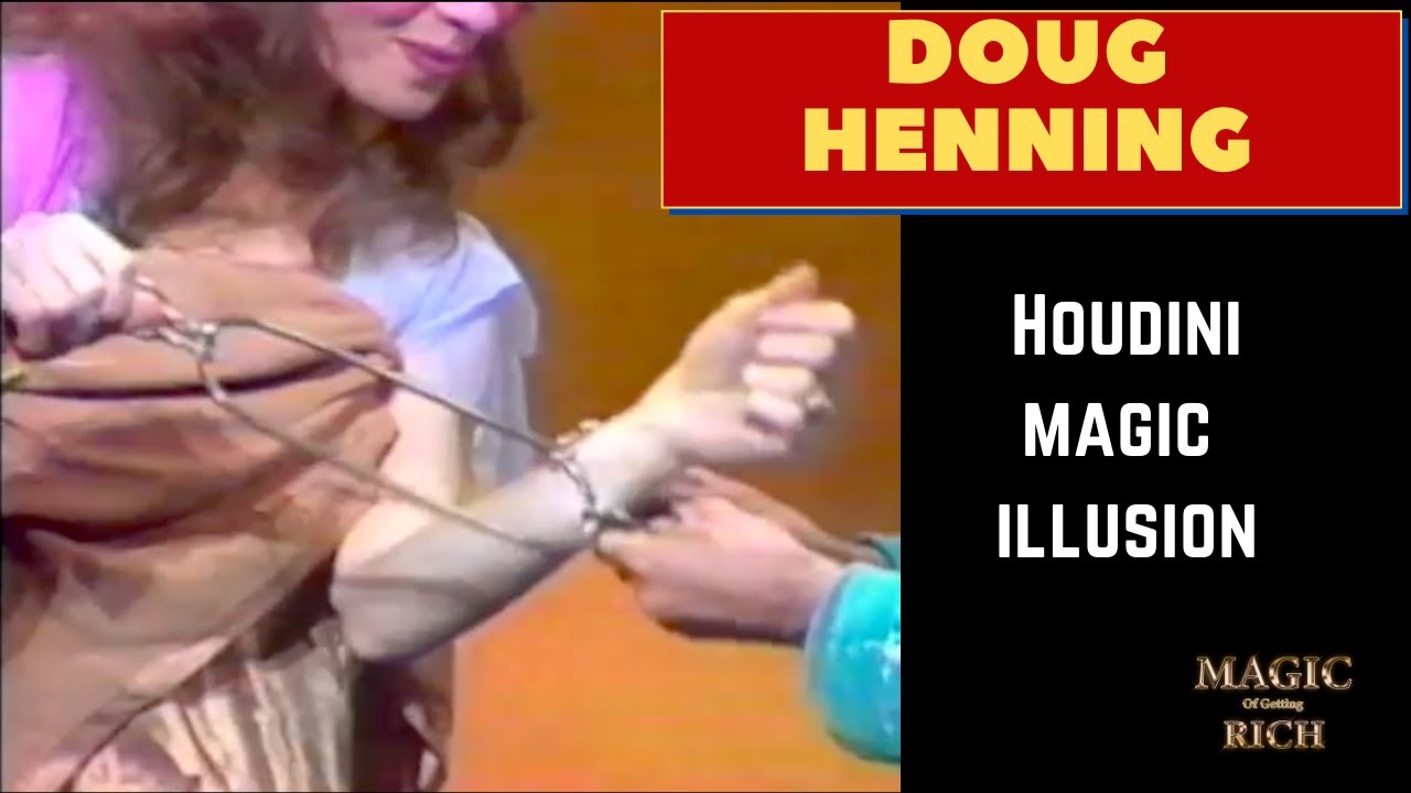 Doug Henning Metamorphosis illusion- Houdini Box