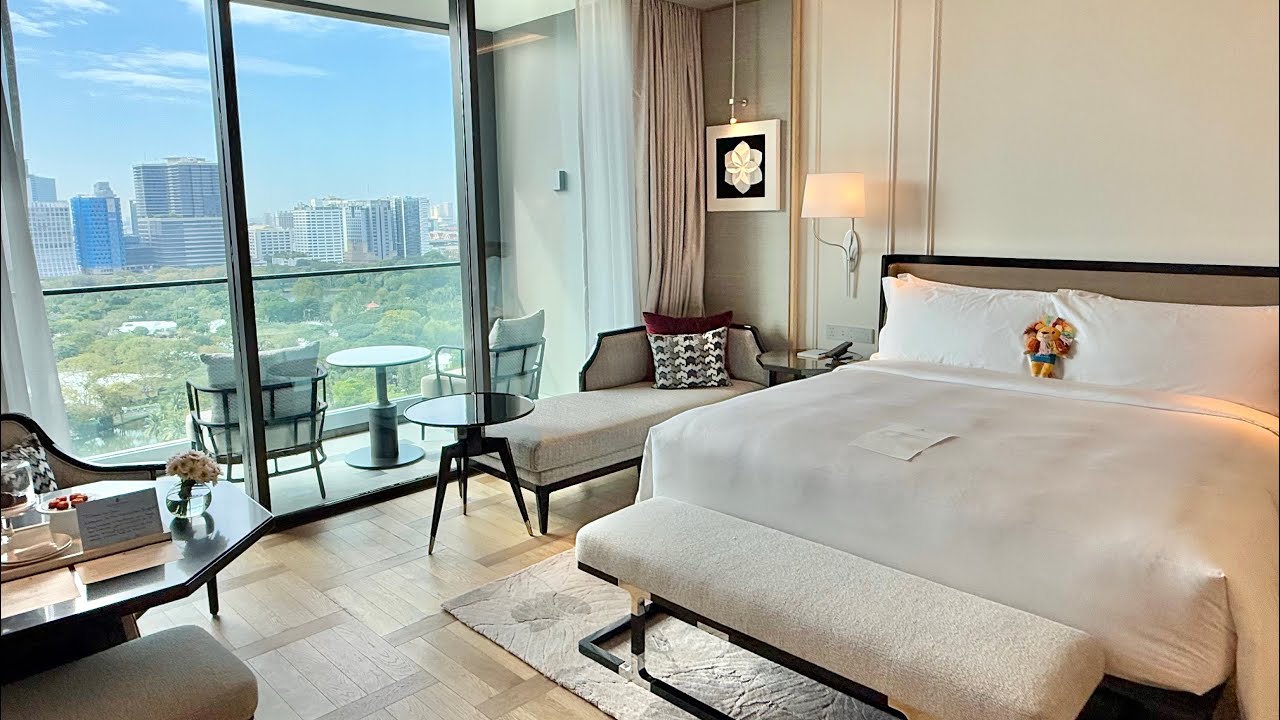 The Ritz-Carlton, Bangkok 曼谷麗思卡爾頓酒店 | Lumpini Park view, Balcony @ritzcarlton