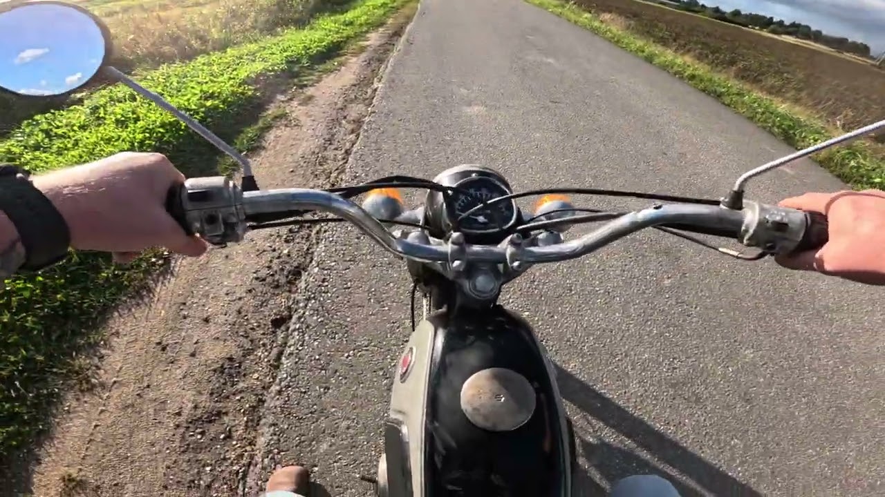 1974 Suzuki K125 ride and walkaround