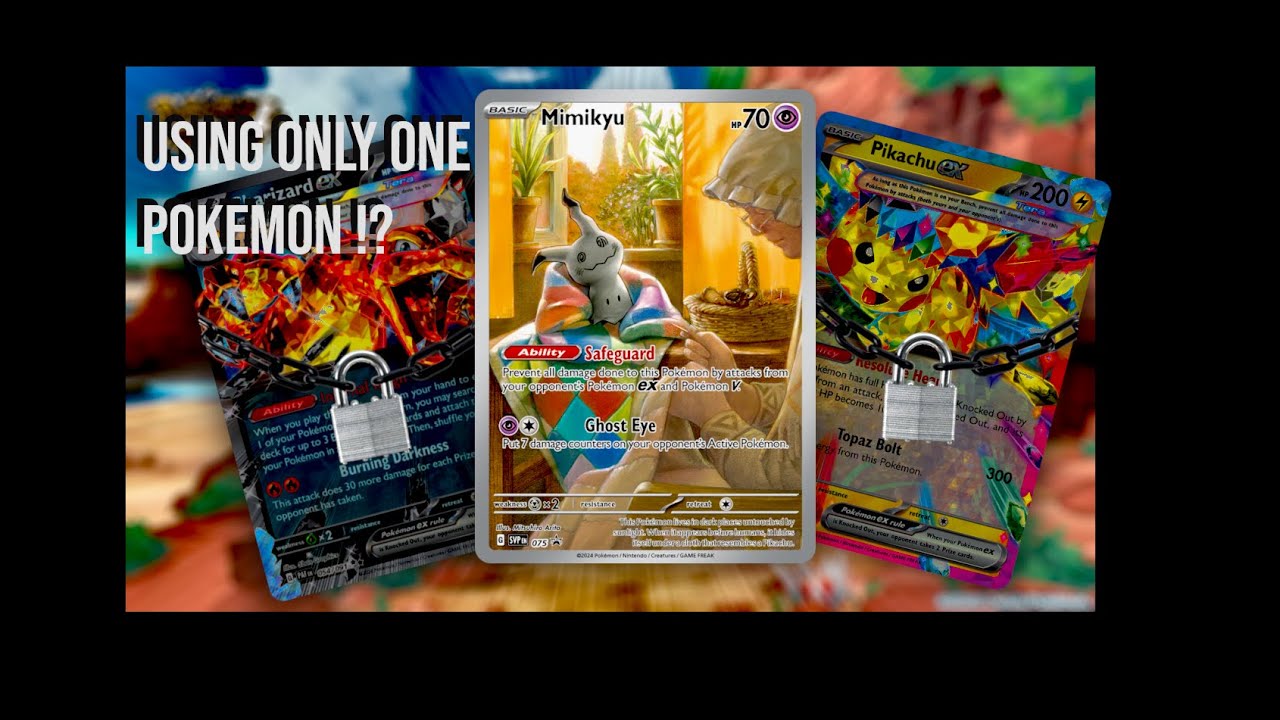 Mimikyu is the #1 TROLL deck | Pokémon TCG Live Ranked