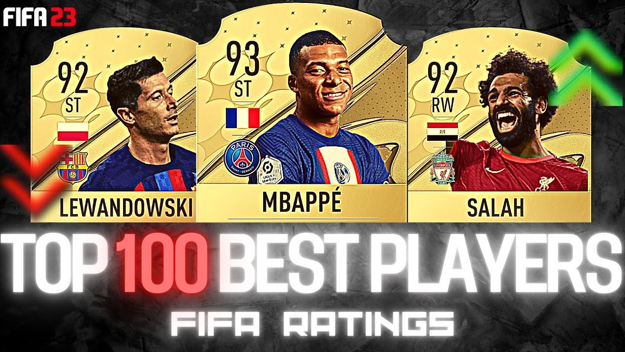 TOP 100 FIFA 23 RATINGS!⚽