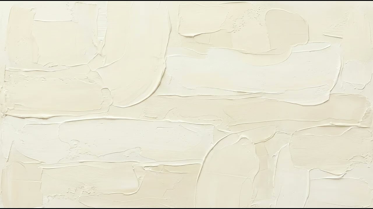 Soft Cream Textured Abstract | Minimalist Idle TV Background | Calm Ambient Visuals