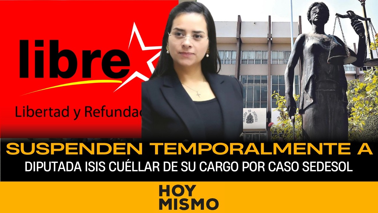 Suspenden temporalmente a diputada Isis Cuéllar de su cargo por caso SEDESOL