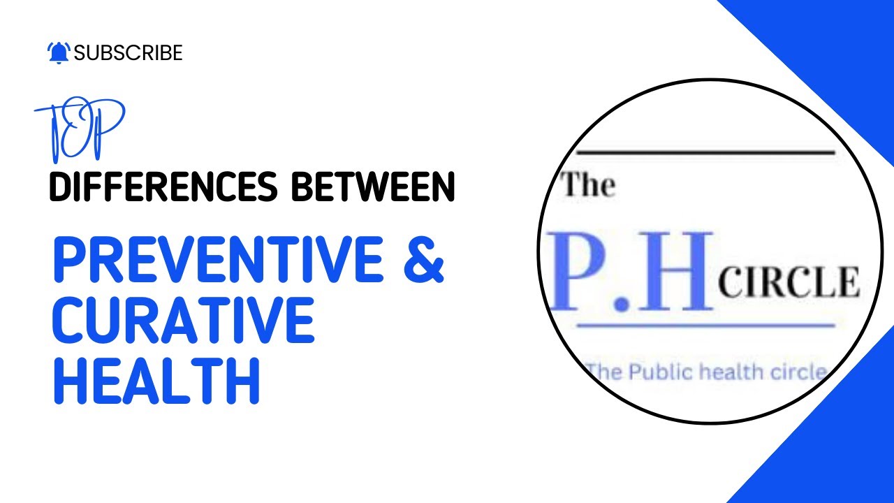 TOP Differences between Preventive and Curative Health