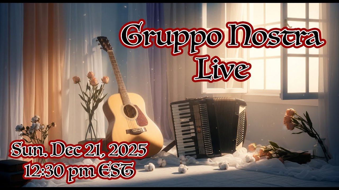 *Rescheduled* Gruppo Nostra Live - Accordion/guitar duo