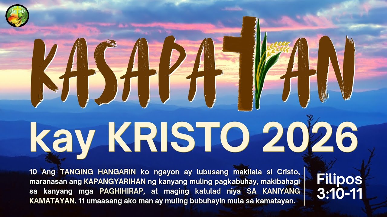 January 18, 2026 - FOHCM Sunday Worship Service - Kasapatan sa Kapanahunan