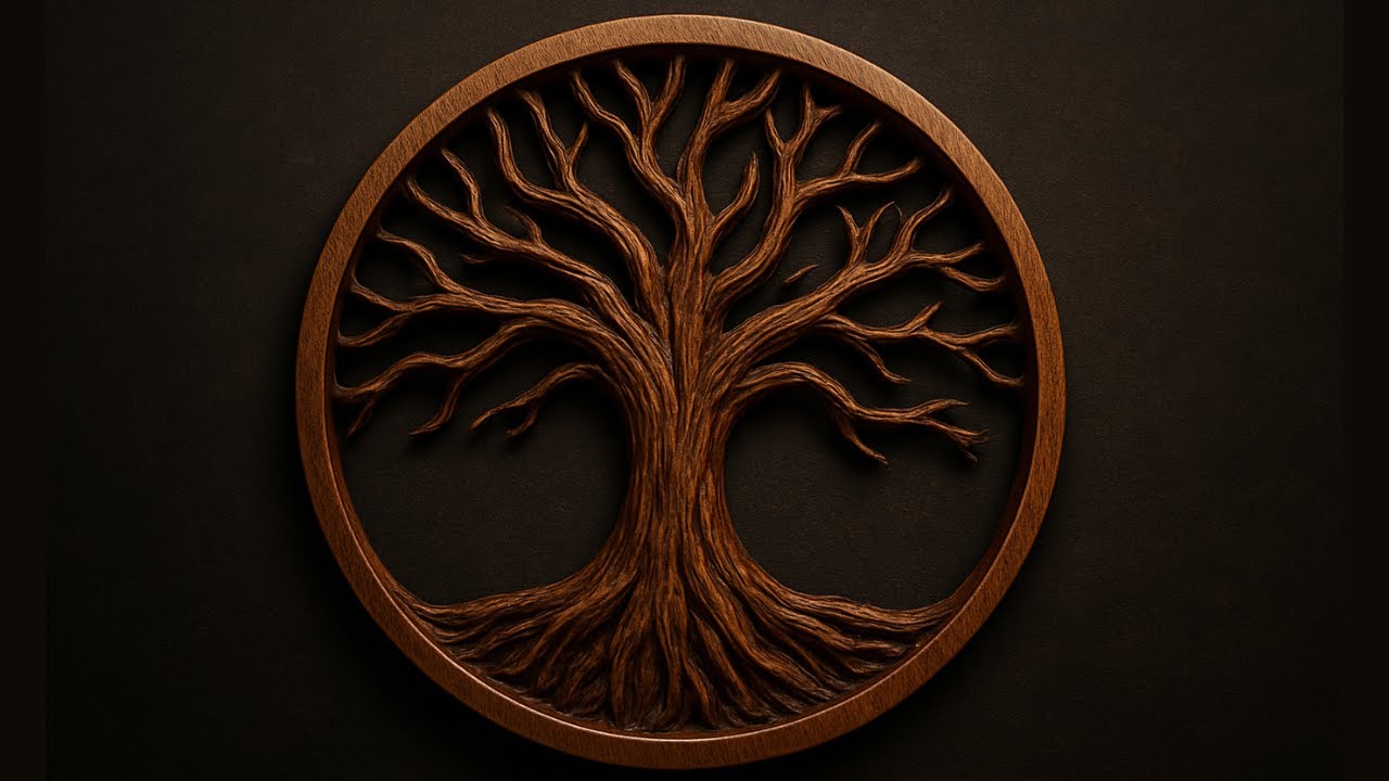 Wood Carving Tree of Life | Handmade Wooden Art & Woodworking