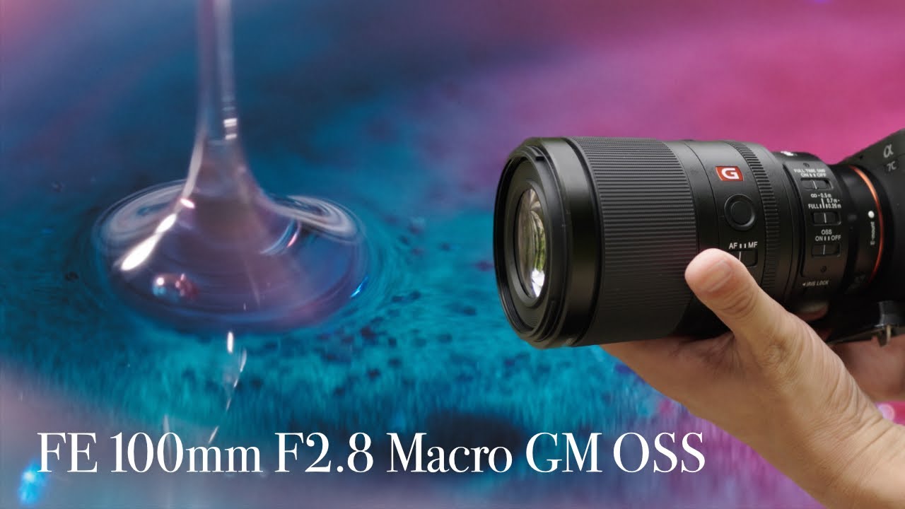 【FE 100mm F2.8 Macro GM OSS】ついにでた！ソニーGMレンズ初のマクロレンズを先行レビュー | SEL100M28GM
