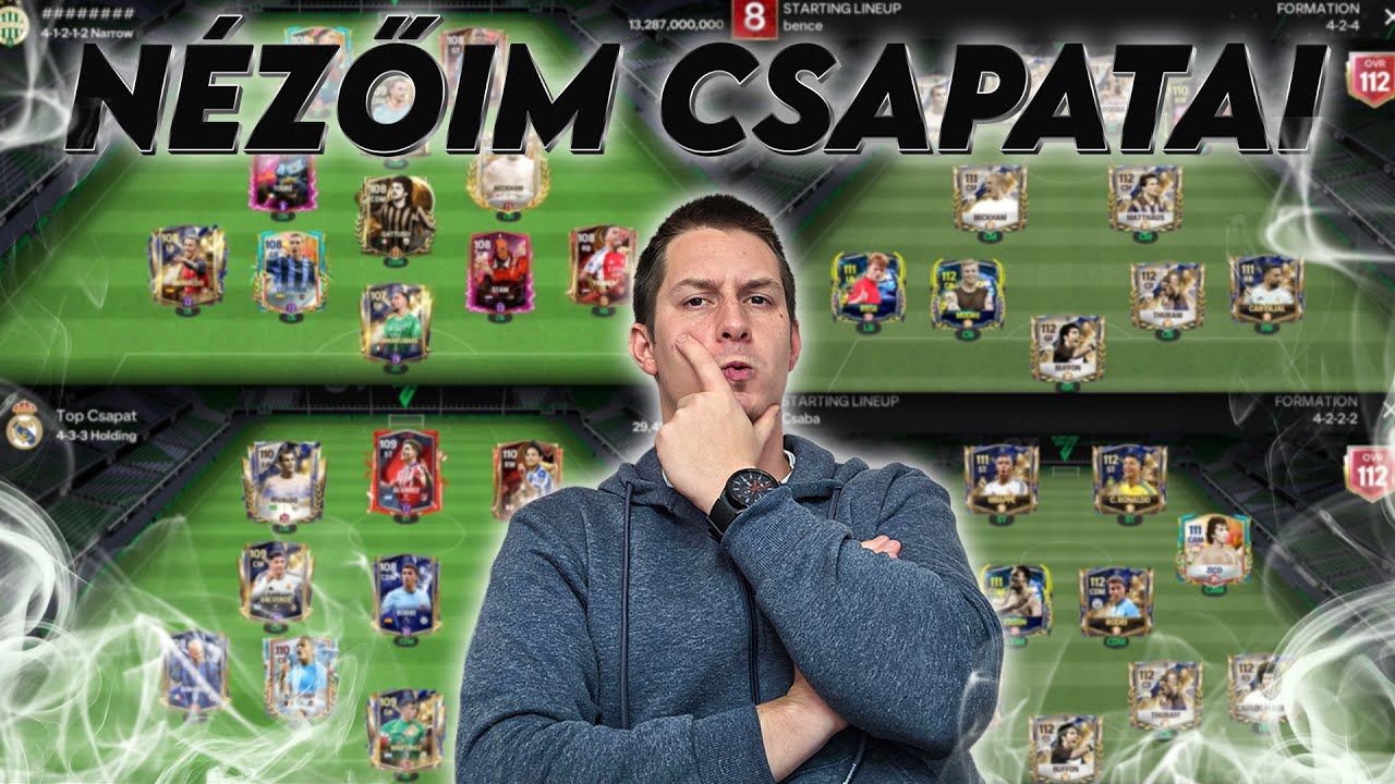 EA FC Mobile | Nézőim Csapatai! UTOTY után és NEON közepén nézünk bele a csapataitokba!