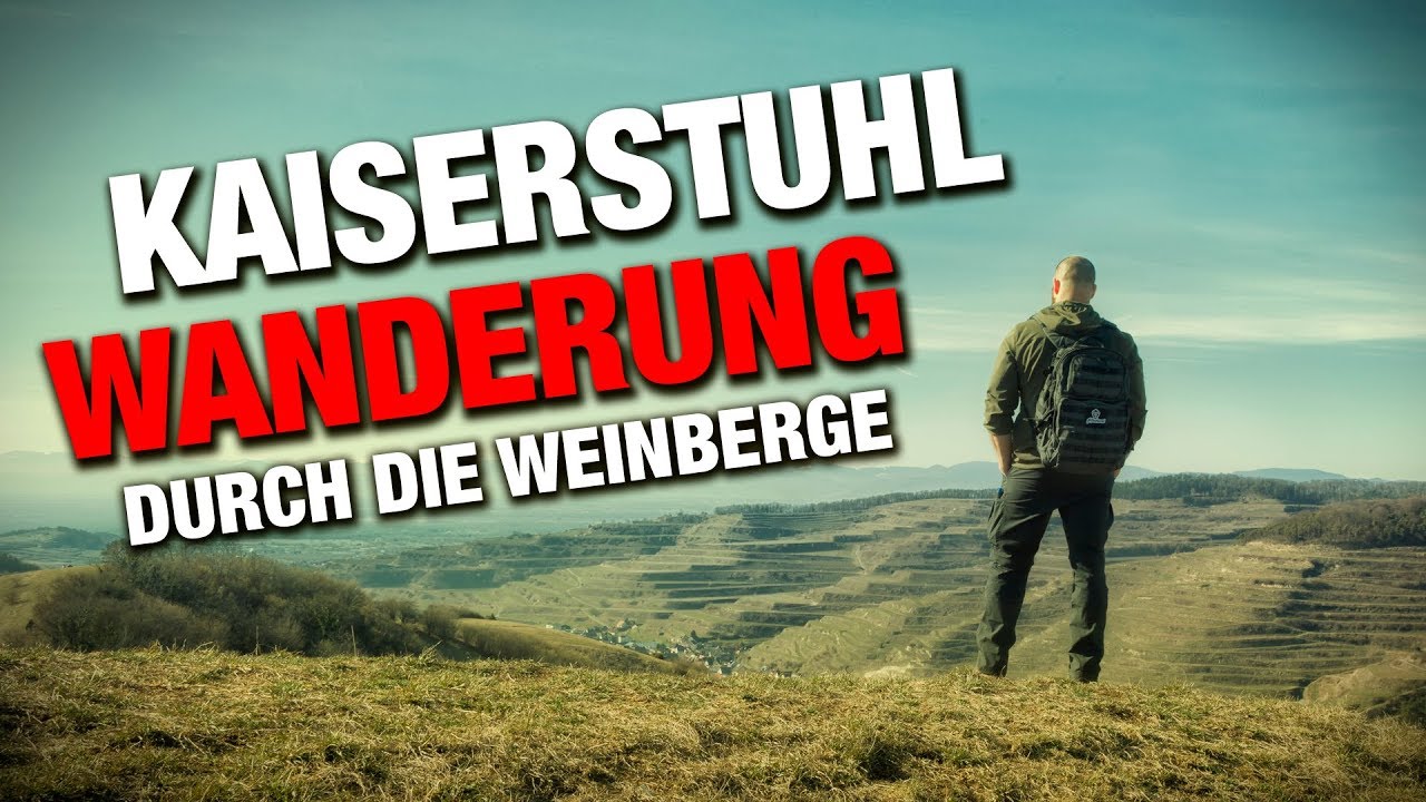 🎒 Wanderung durch die WEINBERGE 🍇 - KAISERSTUHL - Outdoortour
