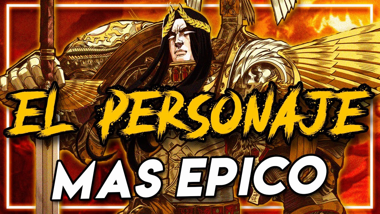 🤴EL PERSONAJE MAS EPICO DE LA FICCION  EXPLICADO ( El Emperador De La Humanidad ) TODA SU HISTORIA