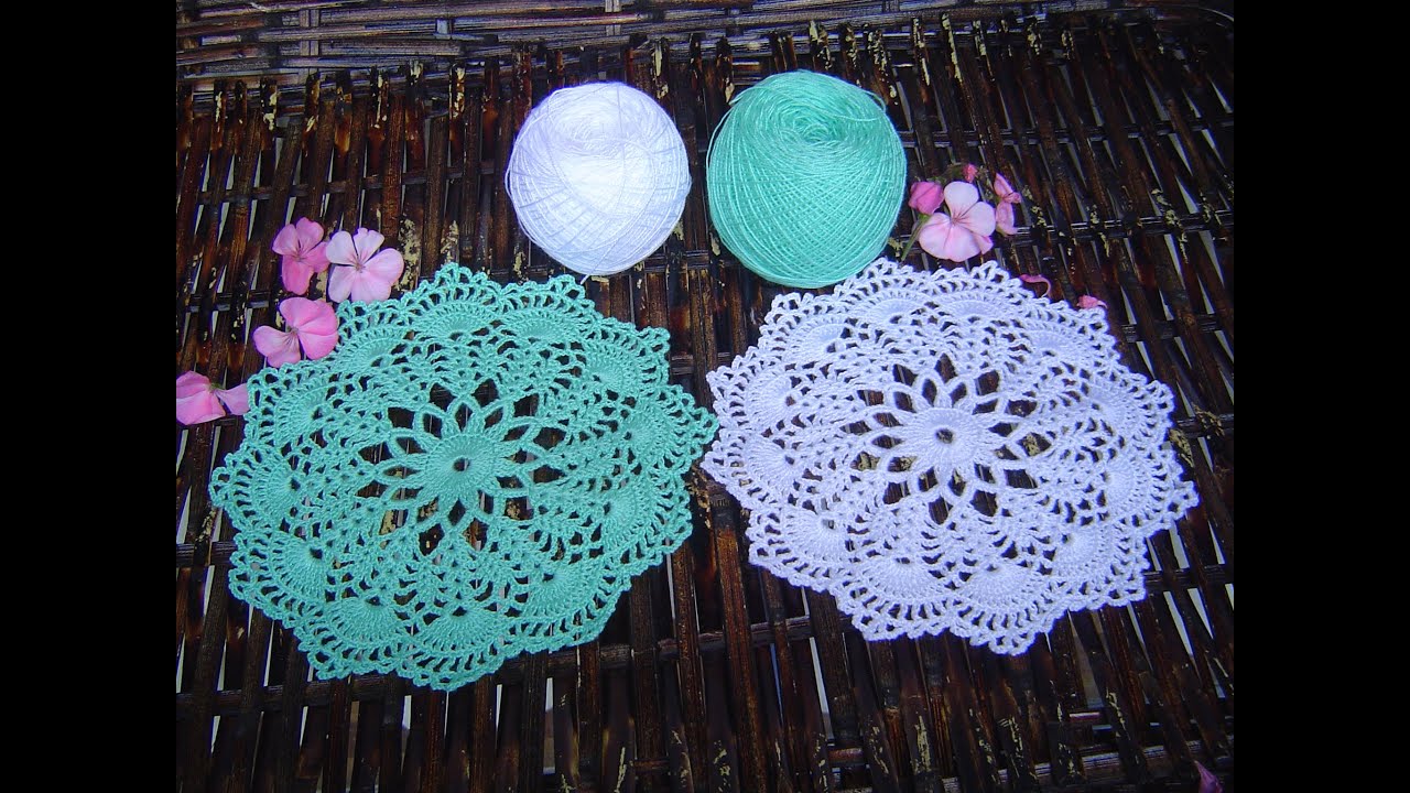Como hacer tapete,carpeta a crochet Paso a Paso