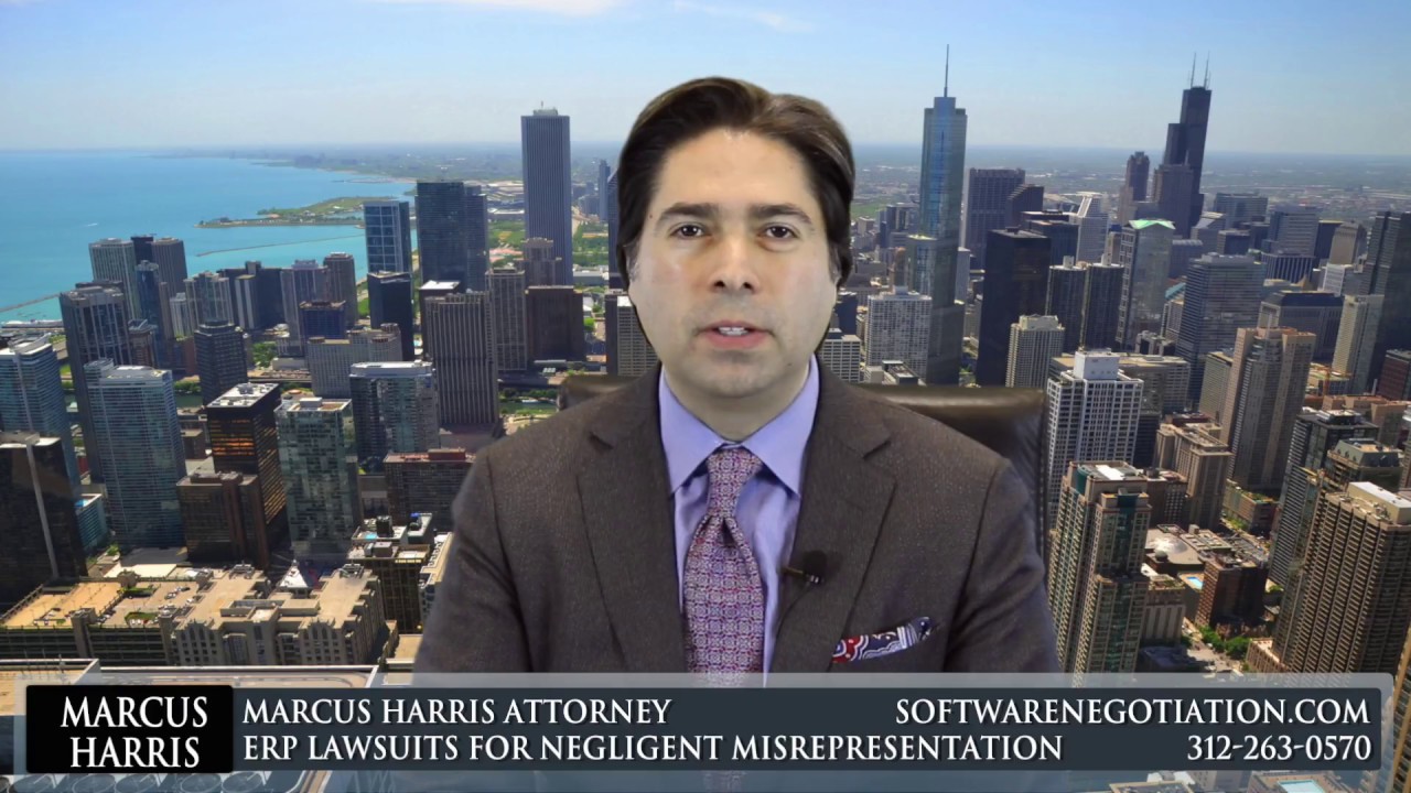 Suing Your ERP Vendor for Negligent Misrepresentation (312) 263-0570