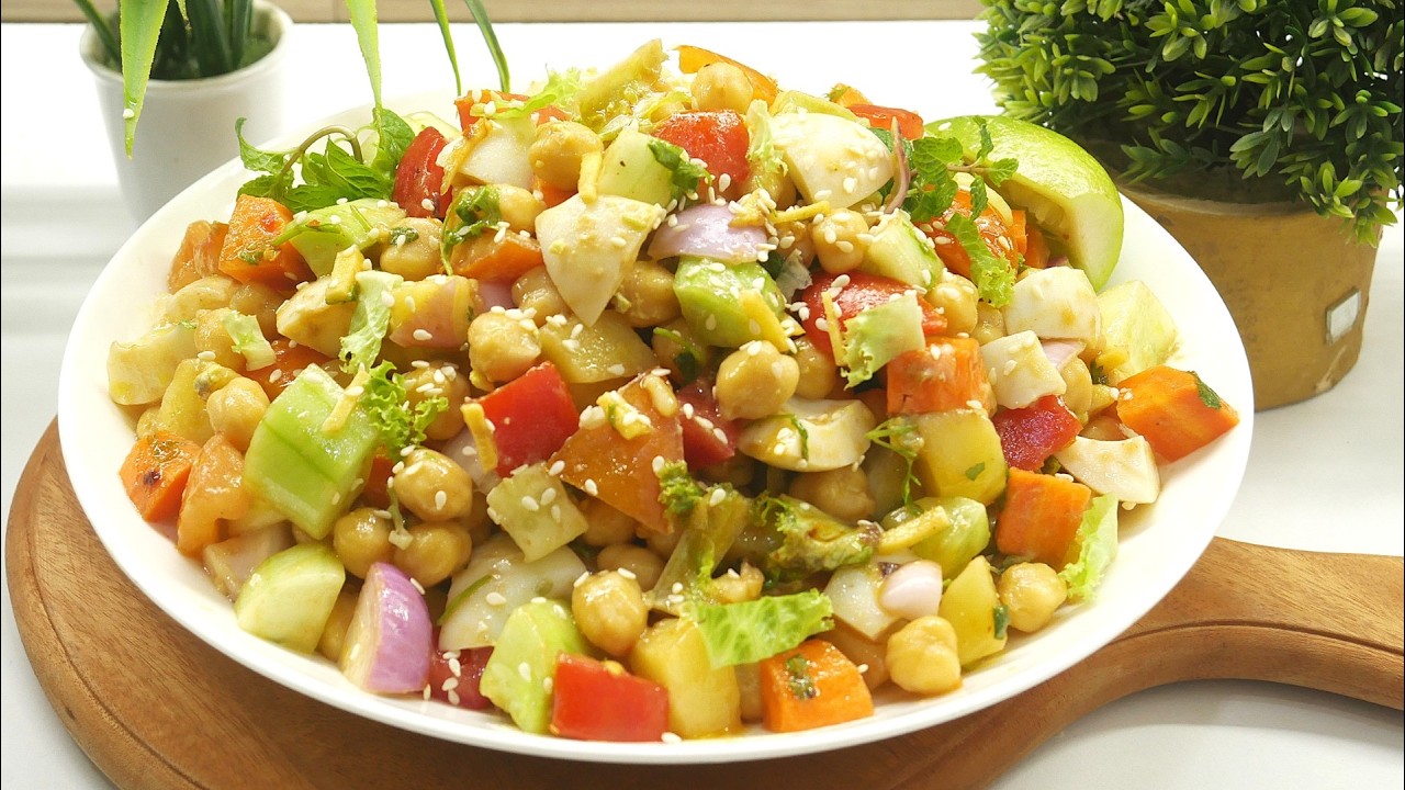 রমজান স্পেশাল হেলদি প্রটিন সালাদ রেসিপি‼️Ramajan Special Healthy Protein Salad Recipe‼️Diet Recipe❤️