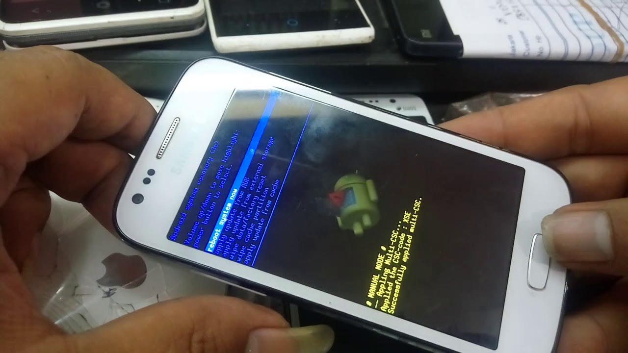 Cara tutorial hard reset atau recovery mode samsung galaxy ace 3 s7270