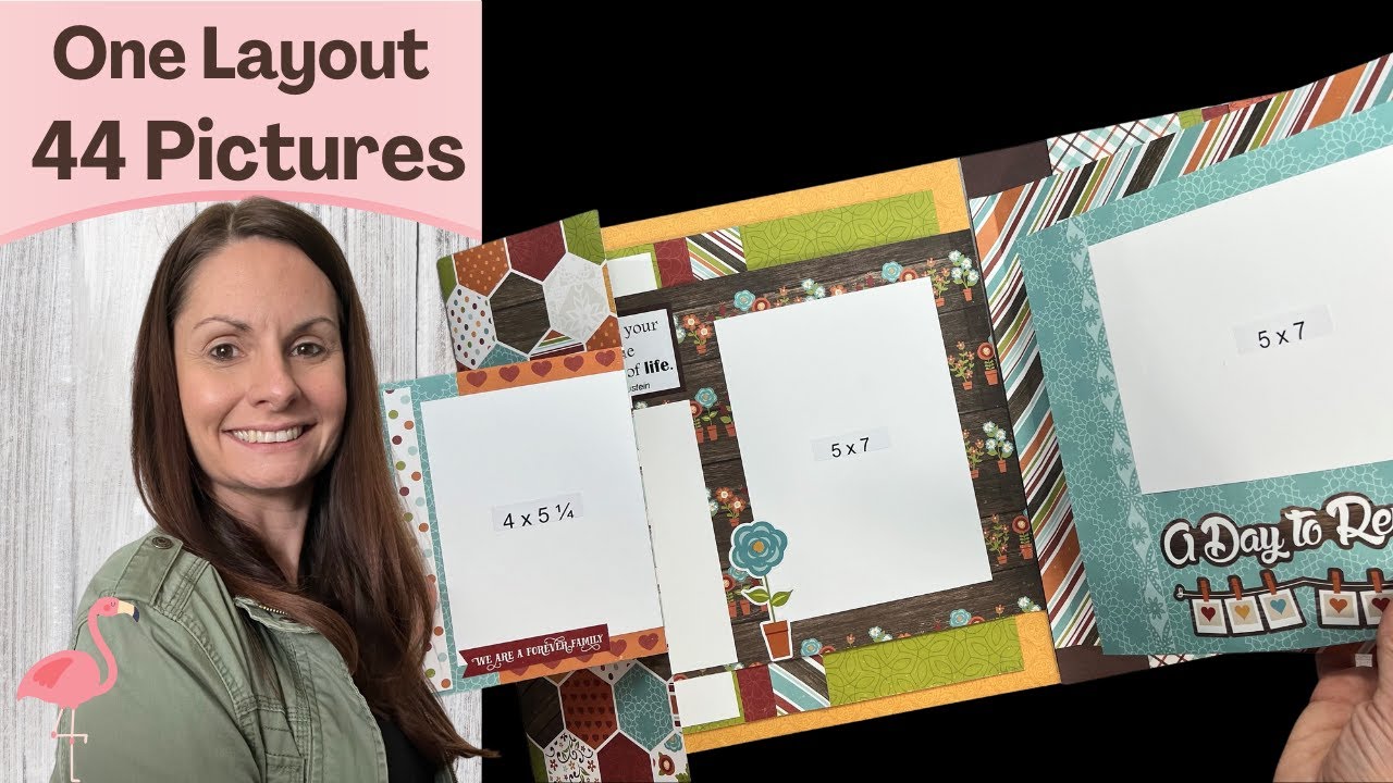 Scrapbook Flip Pages: Family Time Interactive Layout