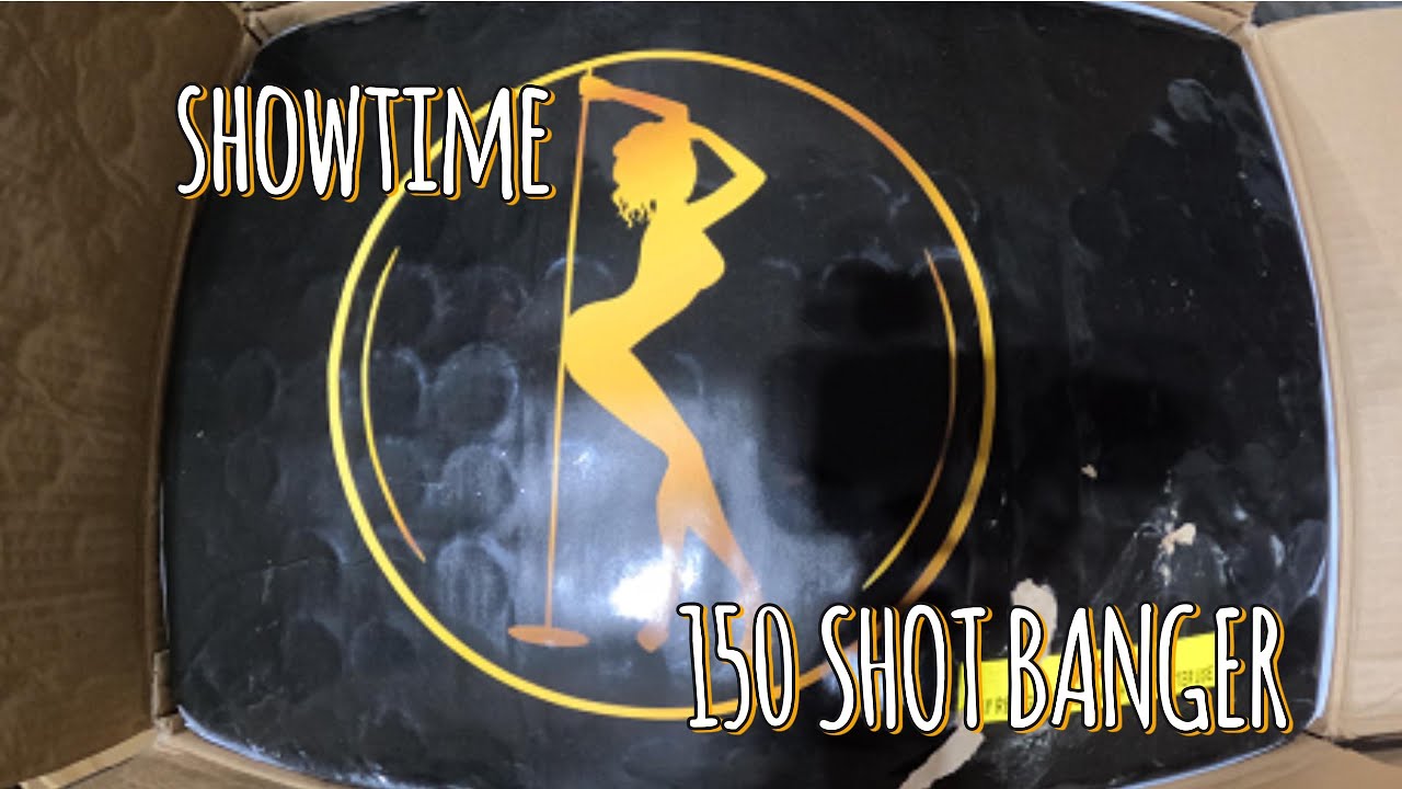 SHOWTIME 150 SHOT BANGER #fireworks #4thofjuly #pyro #pyroaddicts #pyromaniac #banger