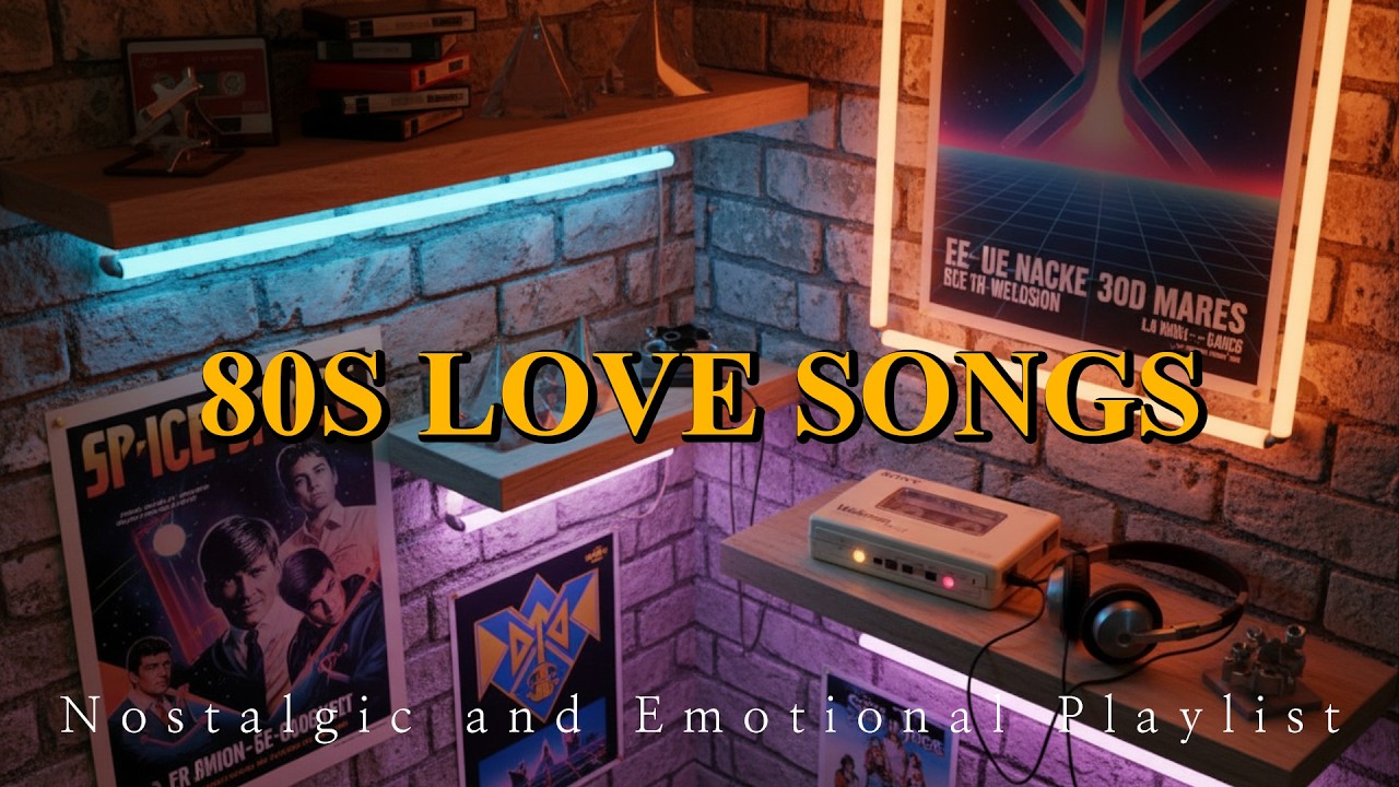 Nostalgic & Emotional 80s Music – Cassette Tape Love Songs Compilation