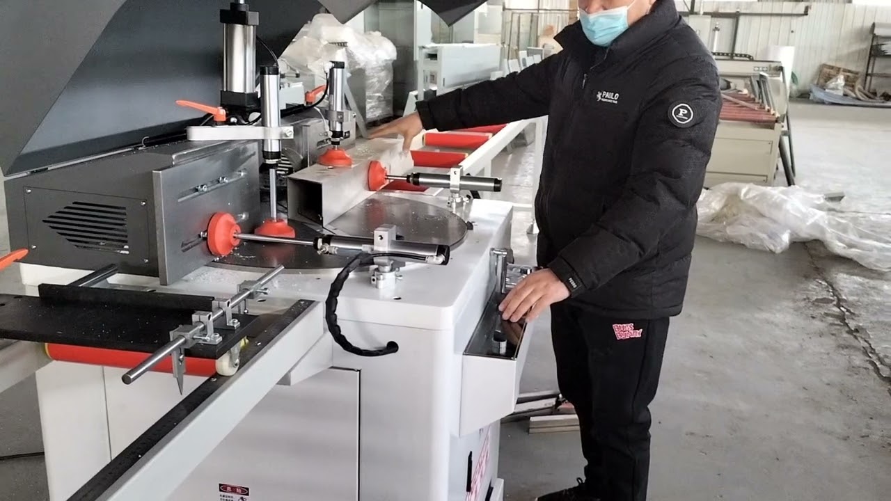 Aluminum Profile Single Head Any Angle Cutting Machine