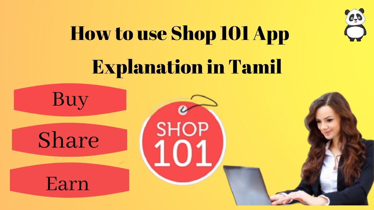 How to Use Shop 101 App in Tamil | Earn Money From Home ...