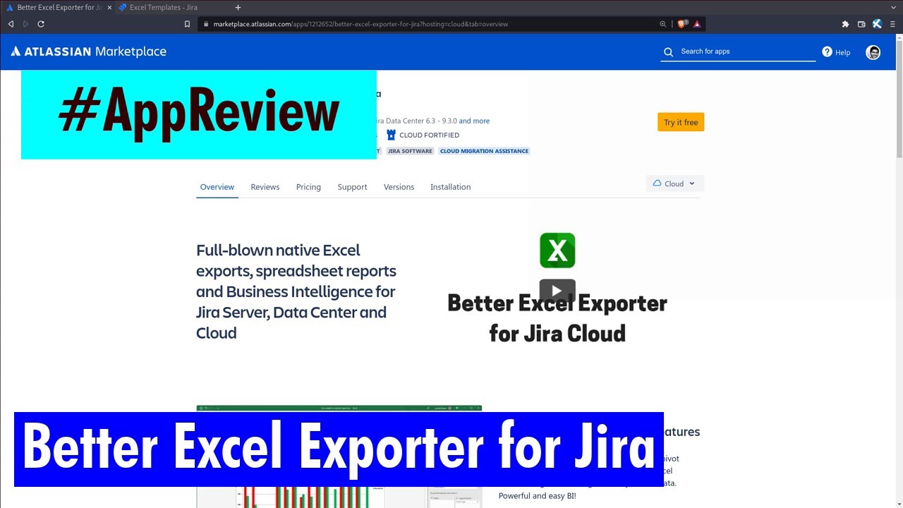 AppReview - Better Excel Exporter for Jira