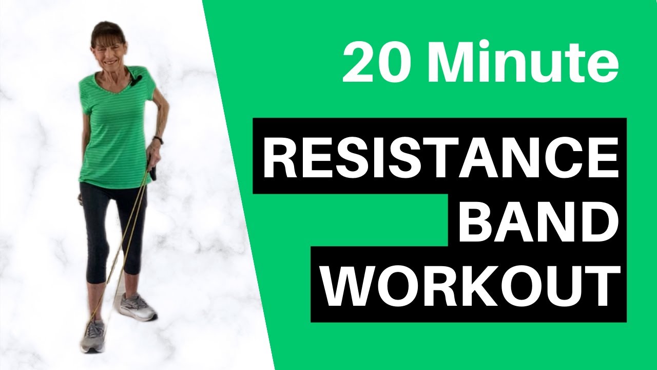 Resistance Band Exercises For Seniors - 20 Minutes